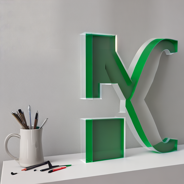 acrylic sign letter made from China